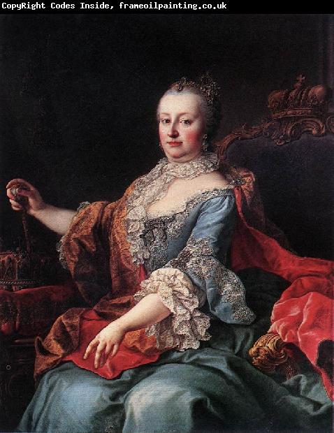 MEYTENS, Martin van Queen Maria Theresia ag